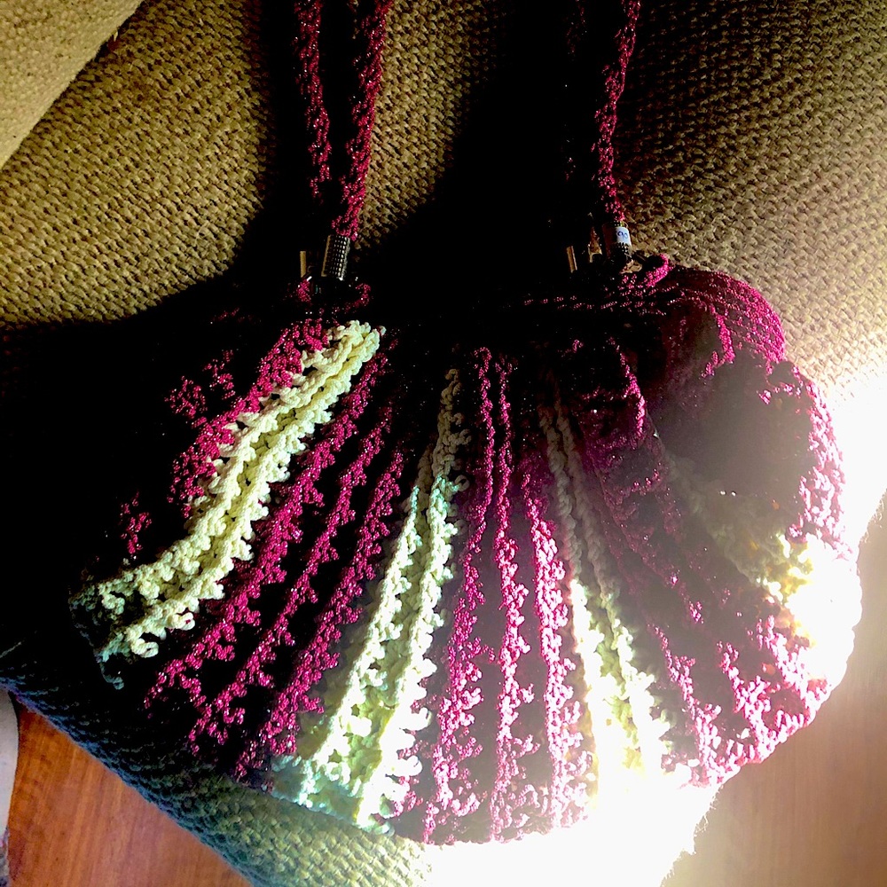 Hand-Crocheted Purse Made in Thailand